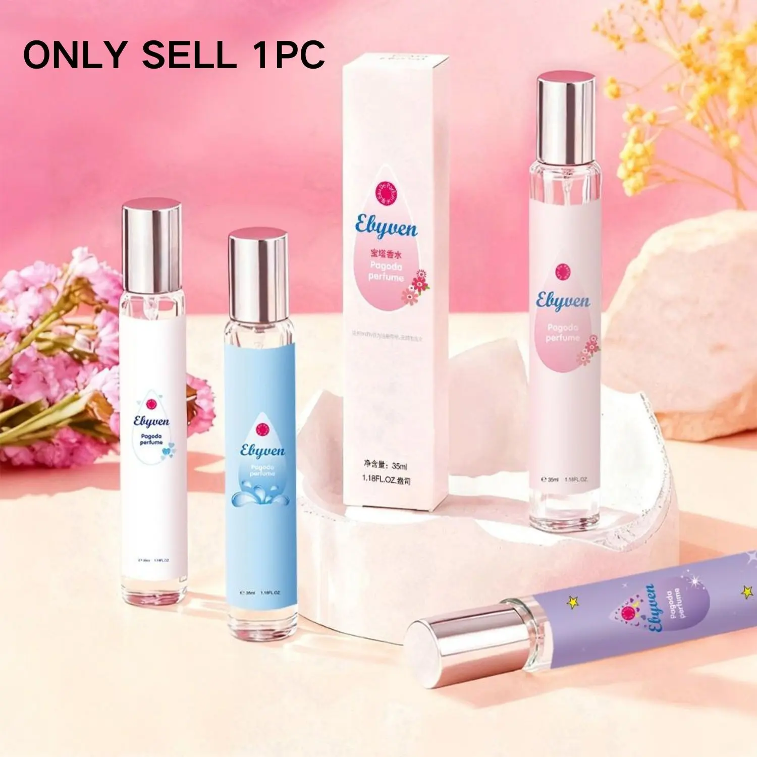 35ML Women's Perfume, 1 Count Long Lasting Fragrance for Women, Elegant Fragrance for Daily Wear, Fashion Floral Scents Sweet Perfume for Party, Eau De Parfume, Edp Parfum Spray Liquid Perfumes