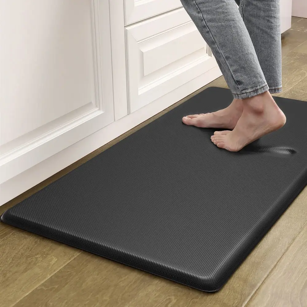 Kitchen Mat Cushioned Anti-Fatigue Kitchen Runner Rug,17.3"x 47.2",Thick Waterproof Non-Slip Kitchen Mats and Rugs Heavy Duty Ergonomic Comfort Rug for Kitchen, Floor, Office, Sink, Laundry, Home Decor Mat, Non Skid Mats