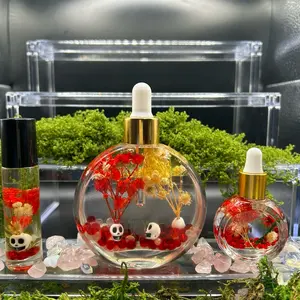 Deadly Powerful- The Fatal Attraction Luxurious Scented Oil infused with botanicals and energy rich crystals 18 different fragrances to choose from!