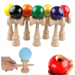 Kendama Wood Toy Wooden Skill Sword Cup Ball Games Educational Outdoor Funny Toys for Children Sports Birthday Gift