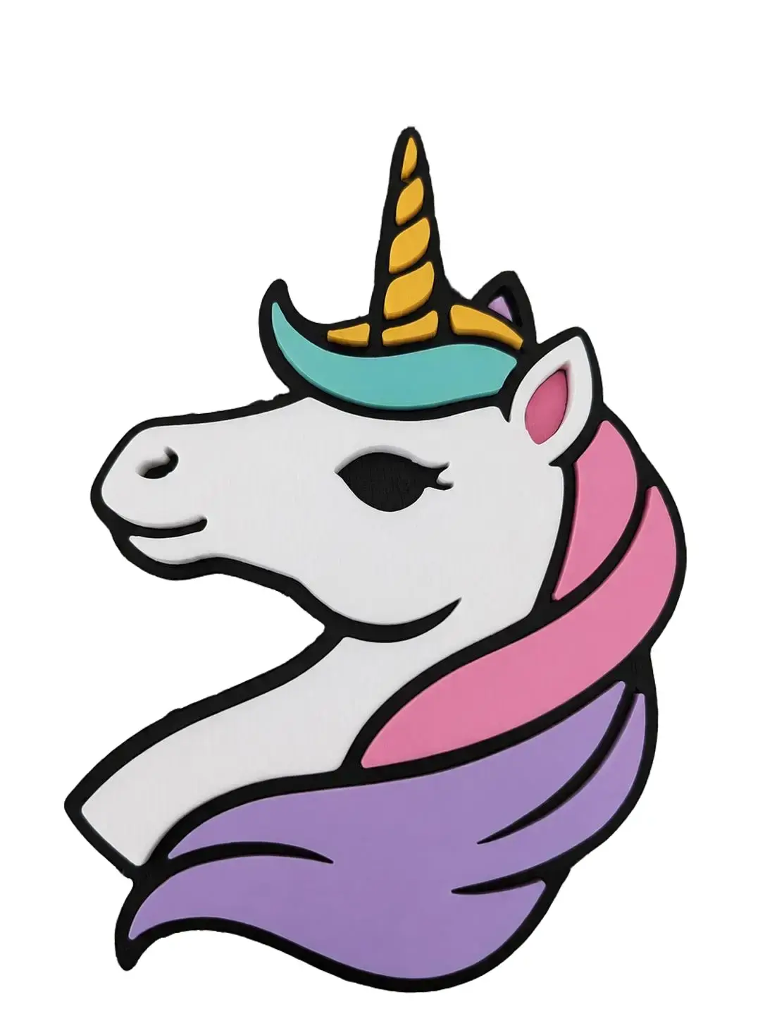 Unicorn Backpack Charm, Cute Bag Accessory for Luggage & Bags Decoration