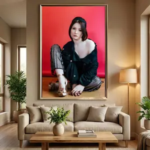 Shameless Poster HD Heavy-Duty Self-Stick Waterproof Wall Decor Tool-free durable Conceals wall flaws elevates style for living rooms bathrooms & kitchens