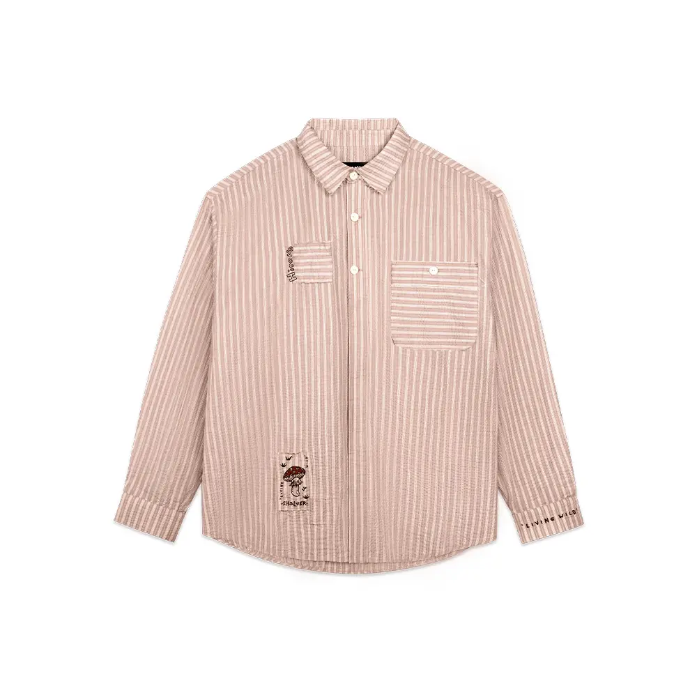 POP MART Hirono Living Wild-Shelter Long-sleeved Shirt clothes