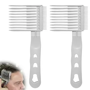2Pack Blend Friend Fade Comb,Professional Barber Comb for Men Haircut Hair Fade Tool For Home,Salon or Professional Use.(2PCS)