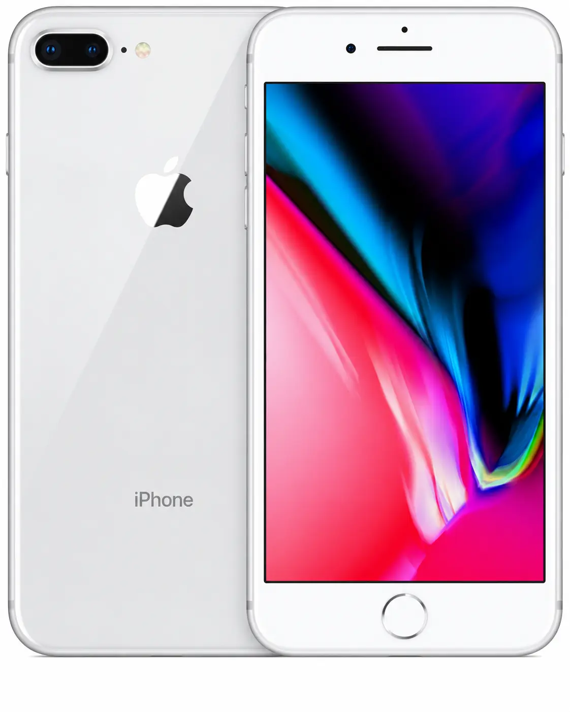 Refurbished Apple iPhone 8 Plus A1864 (Fully Unlocked, 64GB, Silver) Excellent Condition with 1 Year Warranty