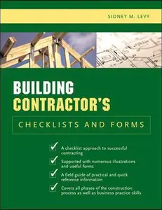 USED-Building Contractor's Checklists and Forms by Sidney Levy (Paperback)