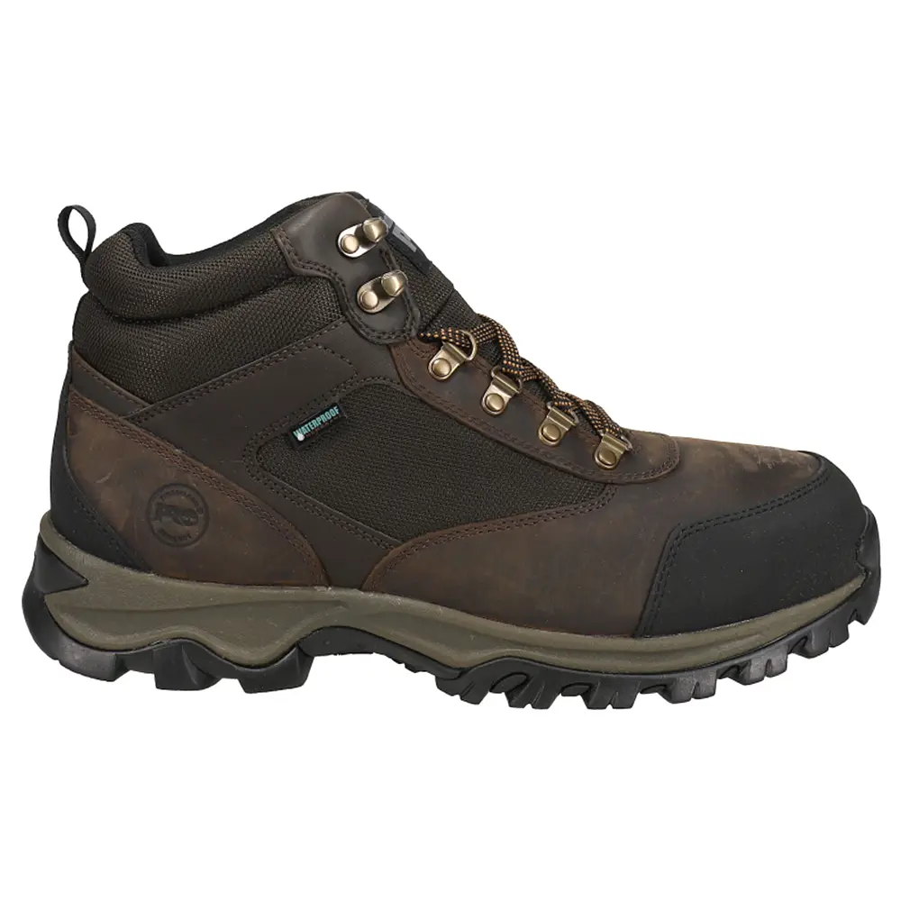 Timberland Pro Mens Keele Ridge 4 Inch Waterproof Steel Toe Work/Duty - Brown Timberland Pro Mens Keele Ridge 4 Inch Waterproof Steel Toe Work/Duty - Brown