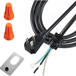 Range Hood Power Cord Kit, Convert Your Range Hood to Plug in, Hardwire to Plug in Conversion Kit Replacement, Compatible With Broan,Nutone and Other Range Hood
