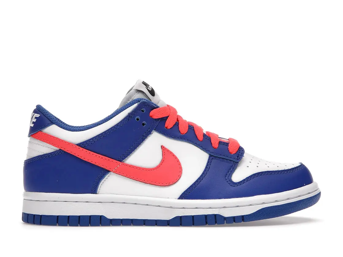 994692 Nike Dunk Low Bright Crimson Game Royal (GS)