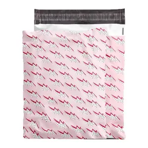 20pcs Colorful Printed Courier Postal Bags, Thick Waterproof Packaging Bags, Cute Cartoon Shipping Envelopes for Secure Deliveries, Poly Mailers