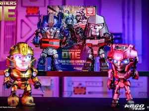 Killerbody TRANSFORMERS ONE High-end Baby Figurines with Movable Arms Legs Detachable Mask Exclusive Hand Cannon Sword LED Eyes Battle Damaged Details Transformers One Series