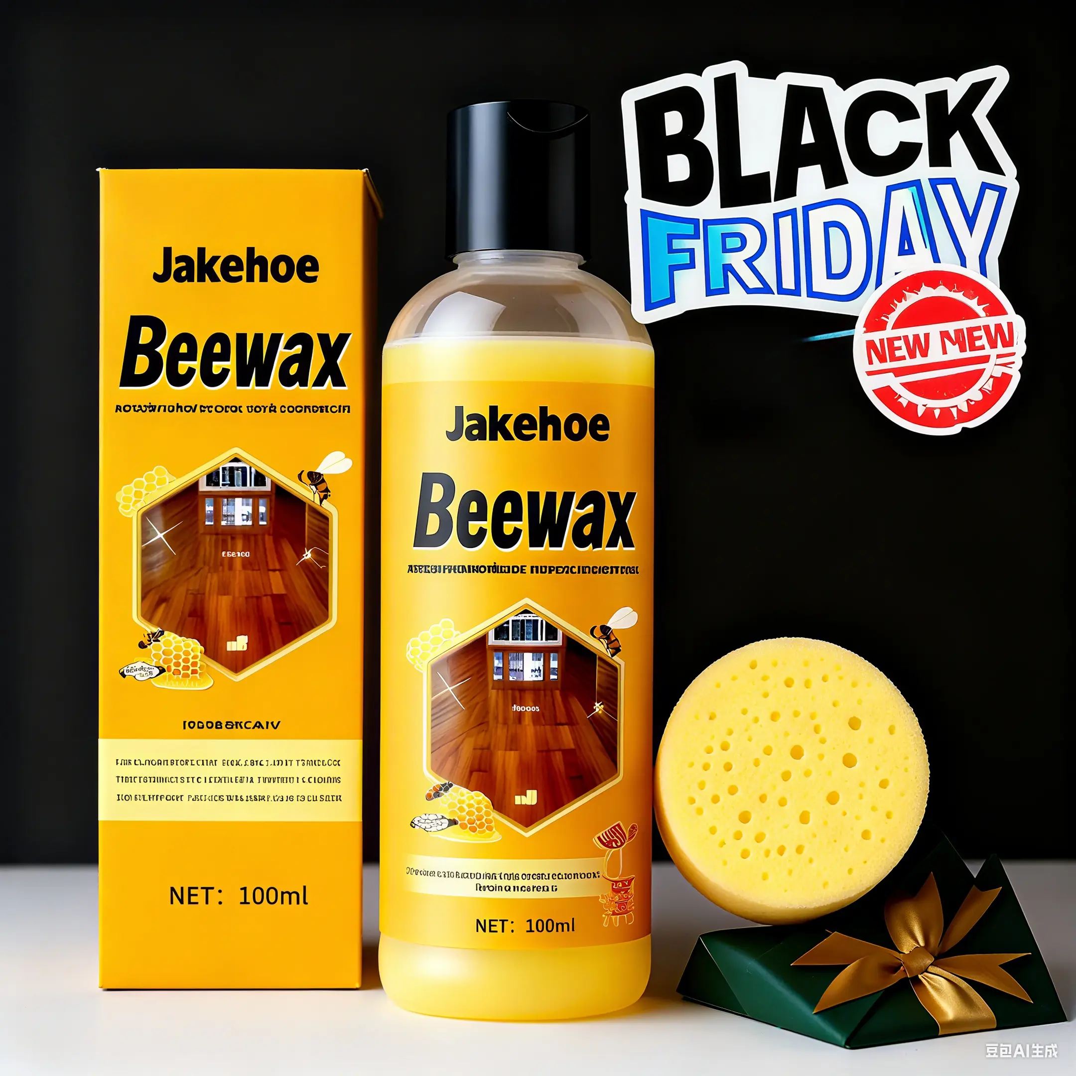 Deals For You Days! Beeswax Wood Polish & Conditioner – Restore Shine & Protect Furniture Naturally-100ML