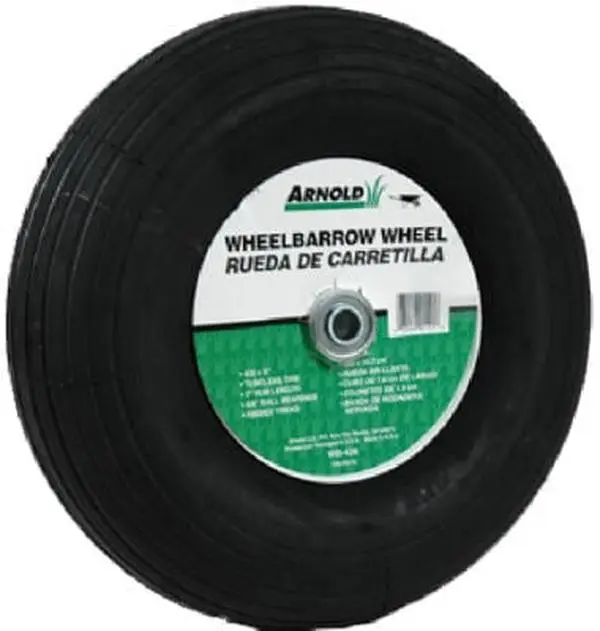 Arnold 490-326-0009 13 in. Wheelbarrow Wheel