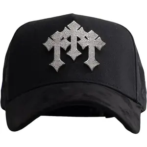 Bcv Fyz Sombrero Gorra Barba Edición Negracromo 3 Cruces Xct