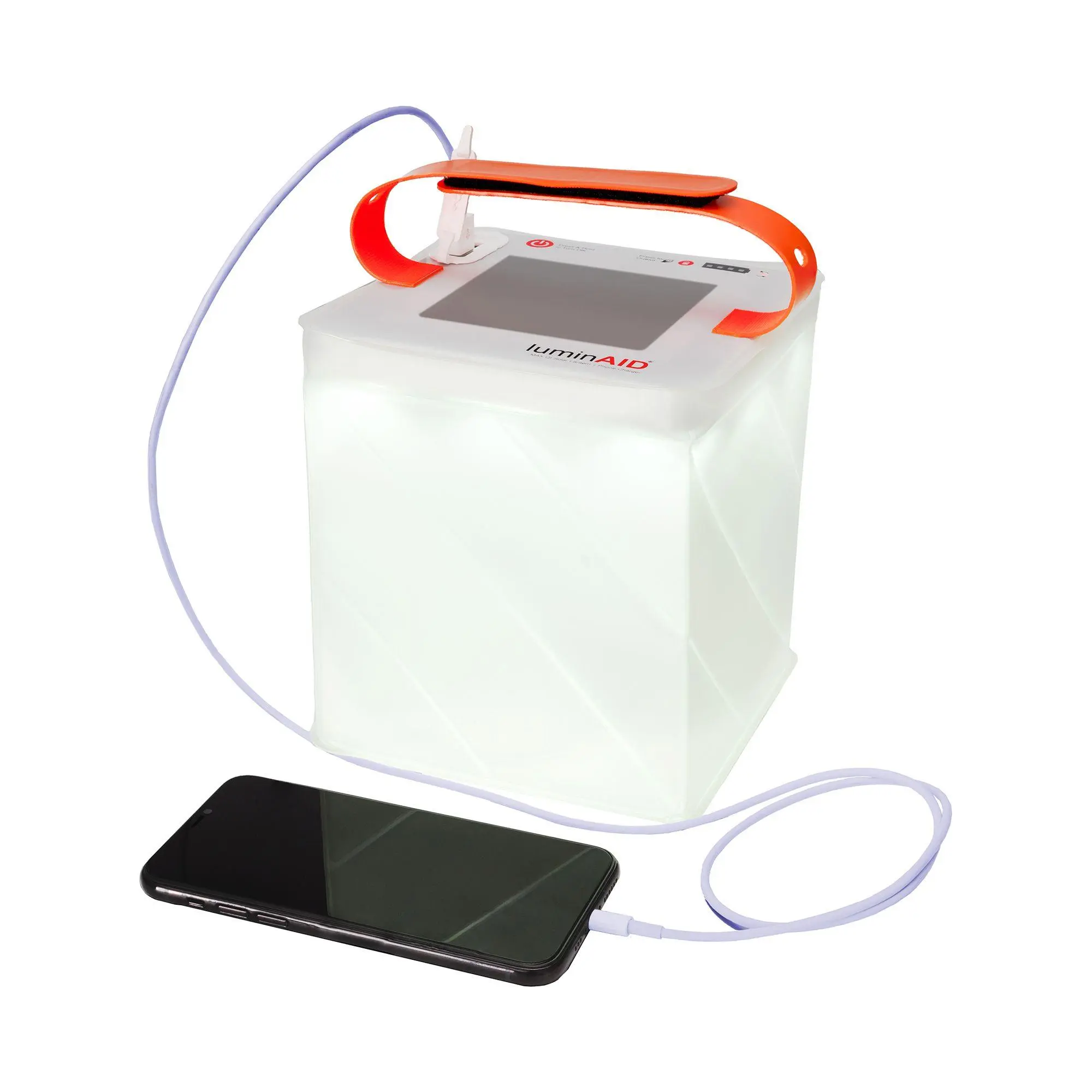 LuminAID Max Solar Powered Quick Inflate Lantern w/ USB Charging Port LuminAID Max Solar Powered Quick Inflate Lantern w/ USB Charging Port
