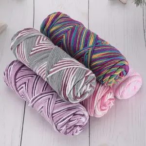 5 Piece Set High-Quality Dyed Acrylic Yarns, Soft Durability Yarn Thread, Ideal for Hand Knitting & Crochet, Perfect Yarn Gift for Weaving Beginners and lovers, Multiple colors to choose, Beginner Friendly Knitting