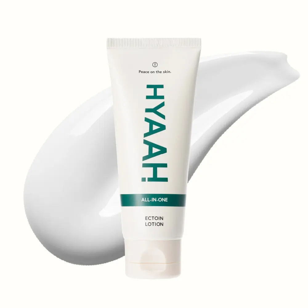 [Hyaah] All-in-one Ectoin Lotion - Korean Face Moisturizer with Ectoin, Squalane and Ceramide - Hydrating, Pore Care, Barrier Strengthening - Gentle on All Skin Types