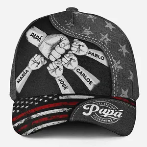 El Poder Del Papá Viene Del Amor Gorra Clásica Personalizada Regalo para el Día del Padre y Cumpleaños para Papá Abuelo o Esposo