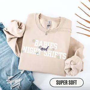 Nicu Nurse T-Shirt OR Sweatshirt , Labor and Delivery Nurse, Postpartum Nurse, Postpartum Doula, Midwife , Mother Baby  Bottom Tops Sleeve