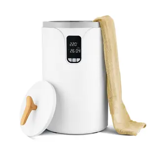 20L Towel Warmer Bucket With 24-Hour Delay Timer, 30/60/90 Minute Auto Shut-Off, Child Lock, Led Display, Large Towel Warmer For Bathroom, Spa, Bathrobe, Blanket And Pajamas, Ideal For Towels, Robes, And Cozy Garments