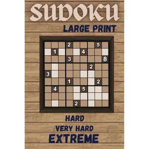 Sudoku Puzzles For Adults: Hard - Very Hard - Extreme | Large Print | With Full Solutions Paperback – December 27, 2023