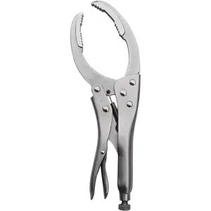 GJANSH Locking Grip Oil Filter Wrench, 9.5in/240mm, Chrome Vanadium Steel Jaws fathersdaygift