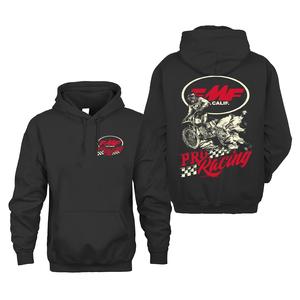 FMF Pro Racing Hoodie – California Motocross Spirit Off-Road Racing Hoodie Jacket, Dirt Bike T-Shirt, Biker Jacket, U.S Motocross Championship Hoodie, Motocross Gear