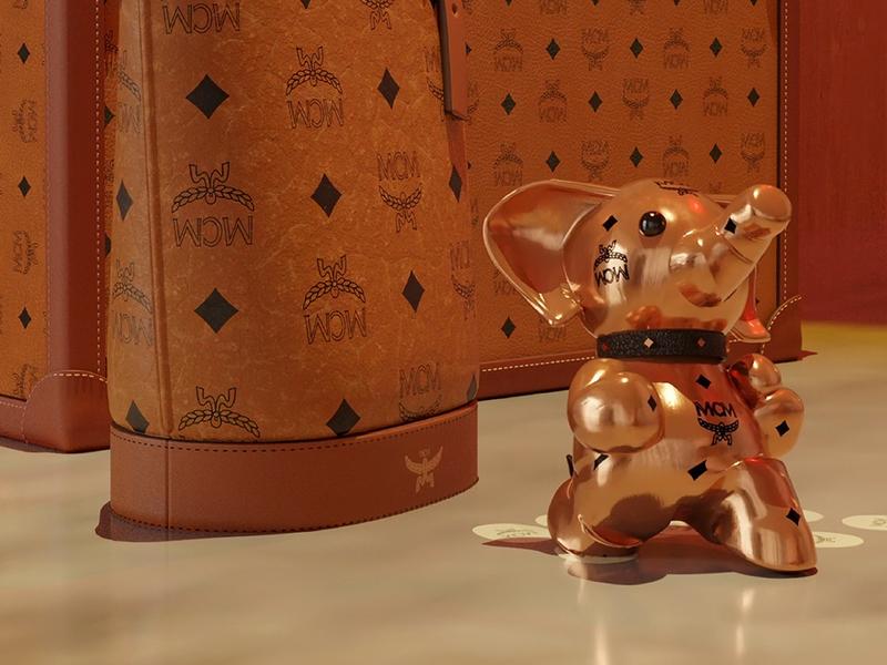 MCM Collection Zen Elephant Mini & Travel EDP Gift Set – Eau de Parfum Spray 0.34Fl.Oz/10ml & 0.5Fl.Oz/15ml