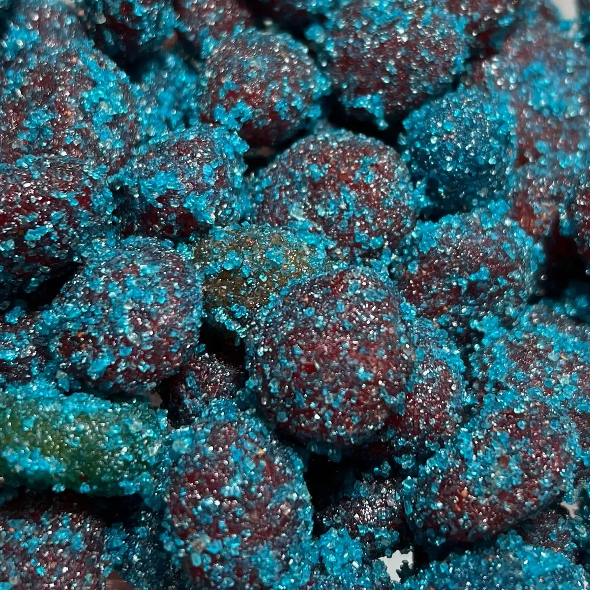 Sweet/Sour Blueberry Razz - 8 oz or 1 pound Candy Sweet/Sour Blueberry Razz - 8 oz or 1 pound Candy