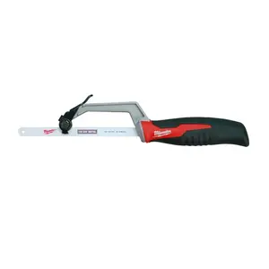 Compact Hack Saw with 10 in. 24 TPI Bi-Metal Blade