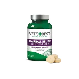 Vet's Best Hairball Relief Tabs For Cats (60 tablets)