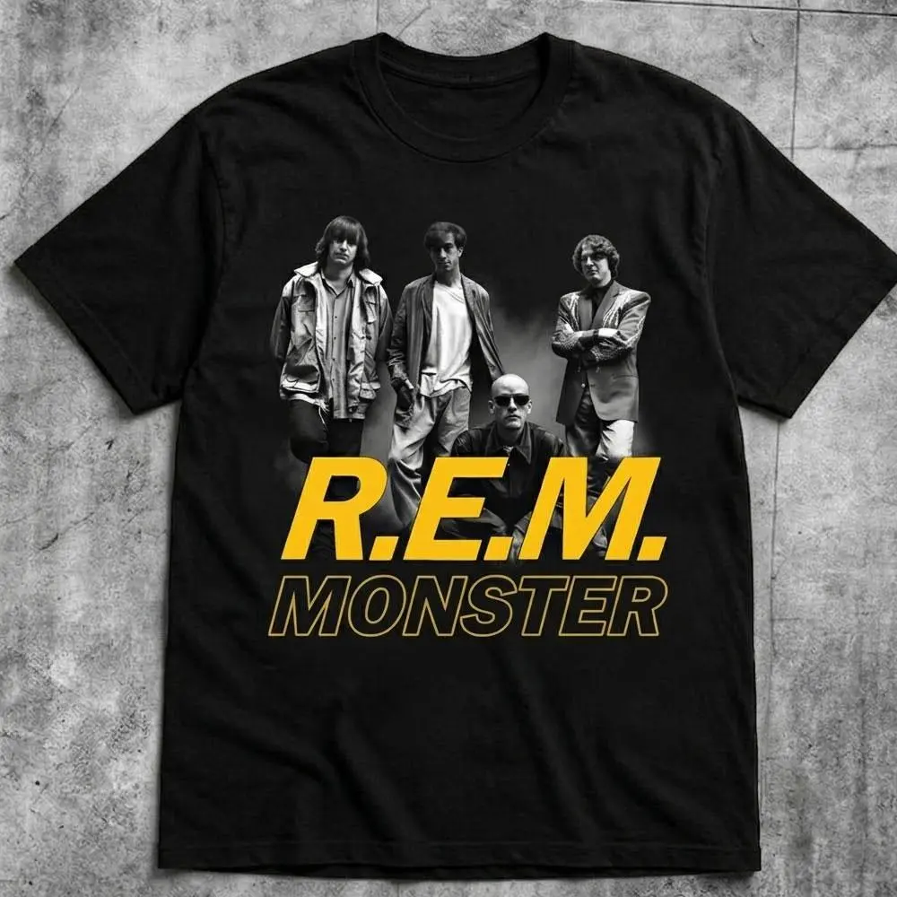Vintage R.E.M. Concert Tee, Alternative Rock Fan Shirt, Casual Streetwear