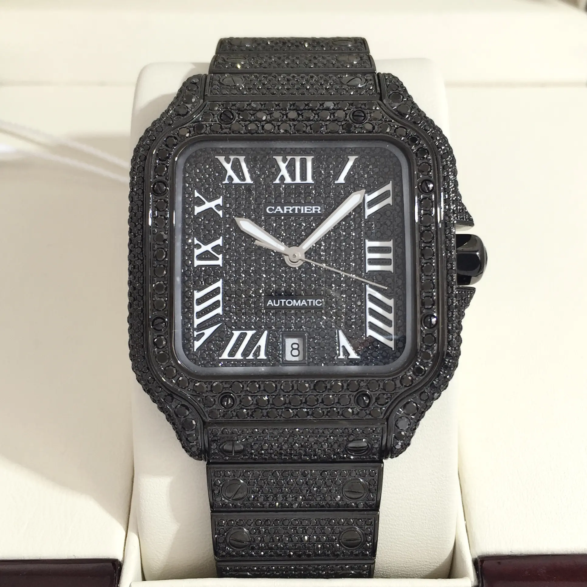 Cartier  R27359 Alloy/jade/diamond/gemstone, etc Automatic Watches S360260702001 0709 SZTK-Allison