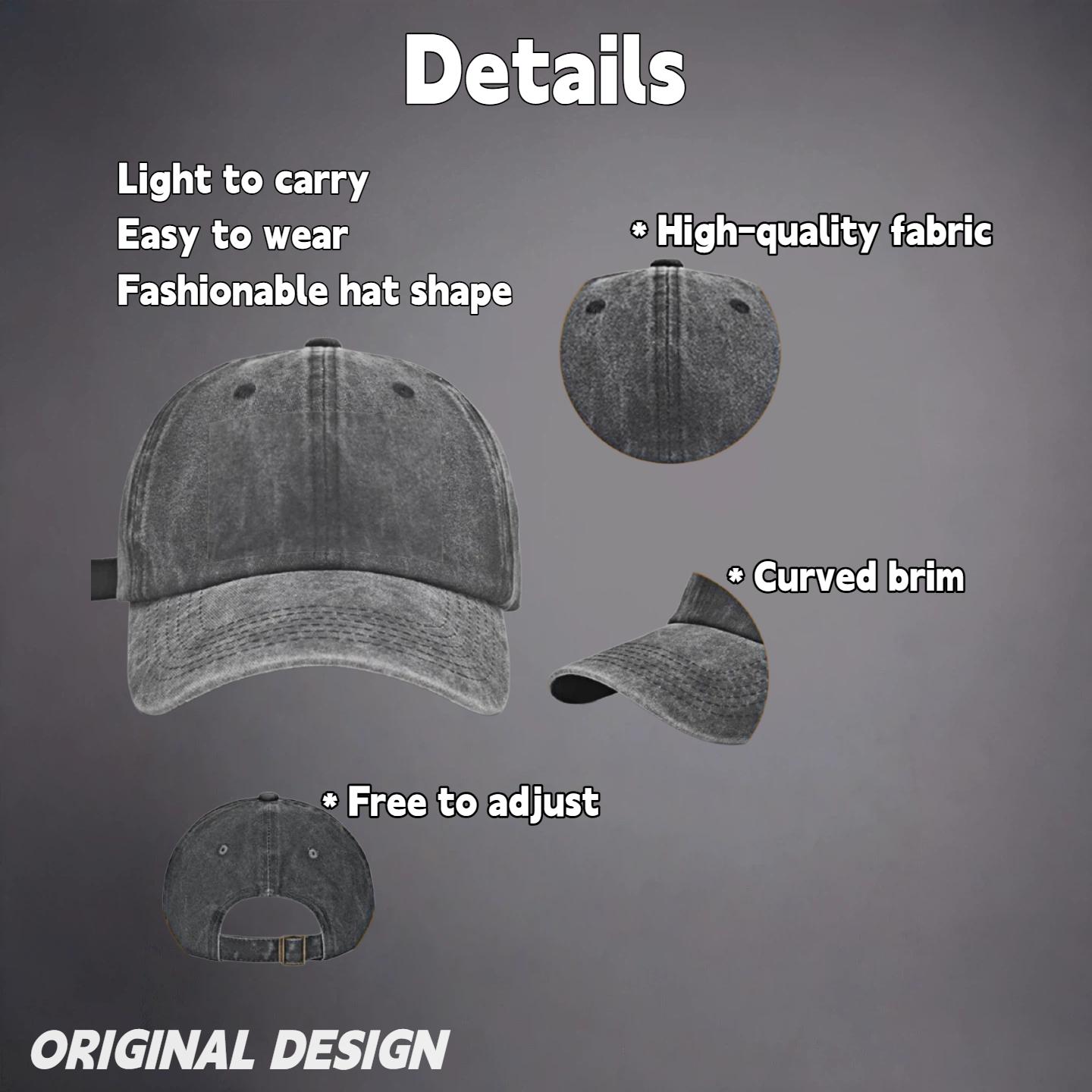 Personalized Pet Hat with Name & Photo • Cute Outdoor Cap