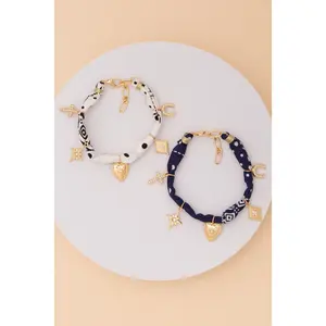 Emily Bandana Western Charm Bracelet