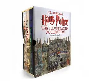 Harry Potter: The Illustrated Collection (Books 1-3 Boxed Set) -- J. K. Rowling - Boxed Set