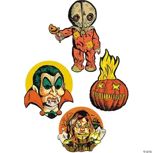 Vintage Look Trick 'r Treat wall Cut Outs Collection