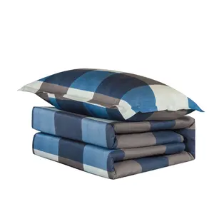 3-Piece Pure Cotton 40s Thread Count Bedding Set - School Dorm Single Bed Sheets, Three-Pieces