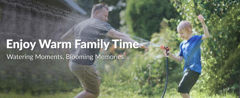 Giraffe Tools Retractable Garden Hose Reel 100FT Garden Water Hose Reel, Automatic Rewind System, 3-layer-hybrid hose, Lock at any lenghth Tangle-Free Kink-Free, 9-Pattern Nozzle, 180° Swivel Bracket Wall-Mounted