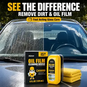NUAN High-Performance Car Glass Oil Film Remover - Anti-Rain All-Vehicle Fit-nuan