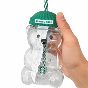 Starbucks Bearista Cup Bottle Coffee Drinkware Water Bottles Tumbler Mug Washable Reusable Bottled Portable