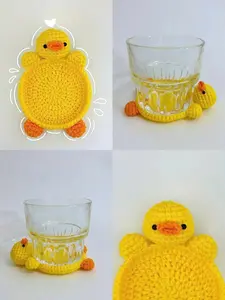 Crochet Lizard Tom & Squirrel – Cute Animal Mug Rug – Handmade Woodland Cup Mat – Lizard screaming meme, Tom Lizard Hoppers Amigurumi