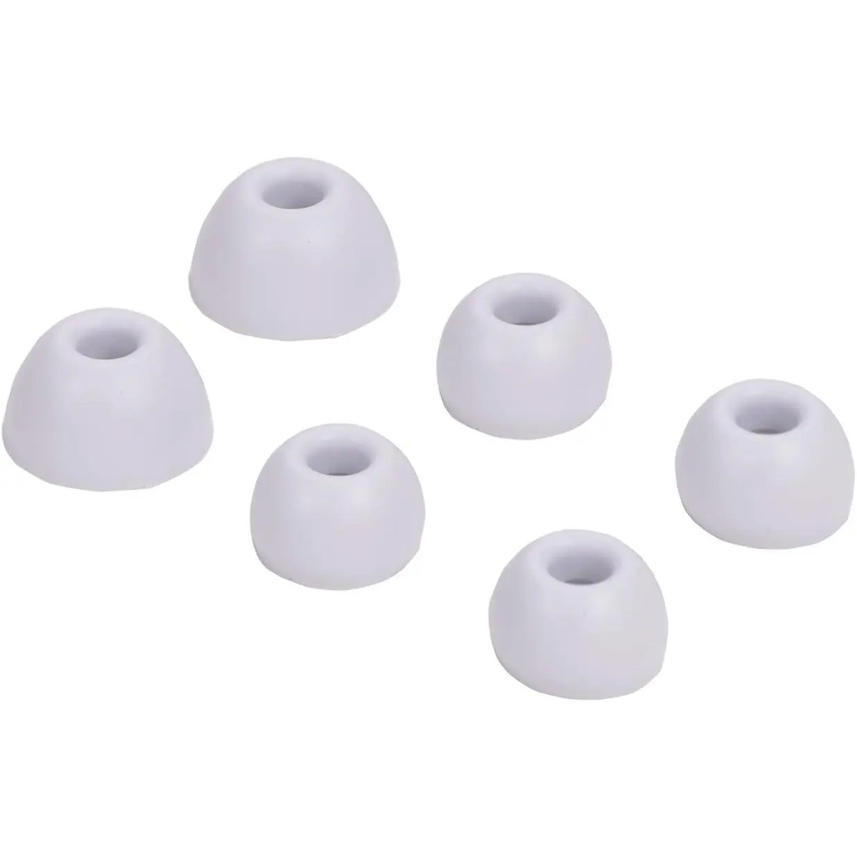 X-HPS20  Replacement Silicone Tips Earbuds Buds Eartips Set for Beats Studio Buds Wireless Earphone Headphones,3 Pairs (White)