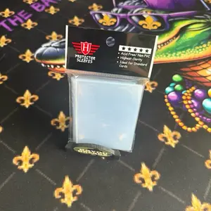 Protective penny sleeves!