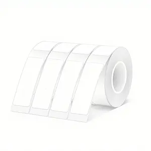 Self-Adhesive Waterproof Thermal Printer Paper, 12x40mm Labels, Compatible with P12/p15/d30/d32/d35/p50/q30 Printers, Office Essential