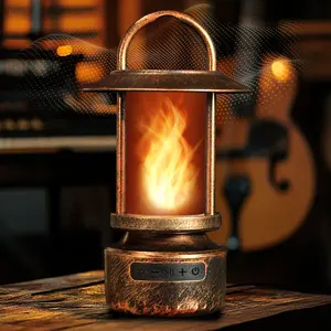 FOXFLAME Bluetooth Flame Speaker (Bronze)