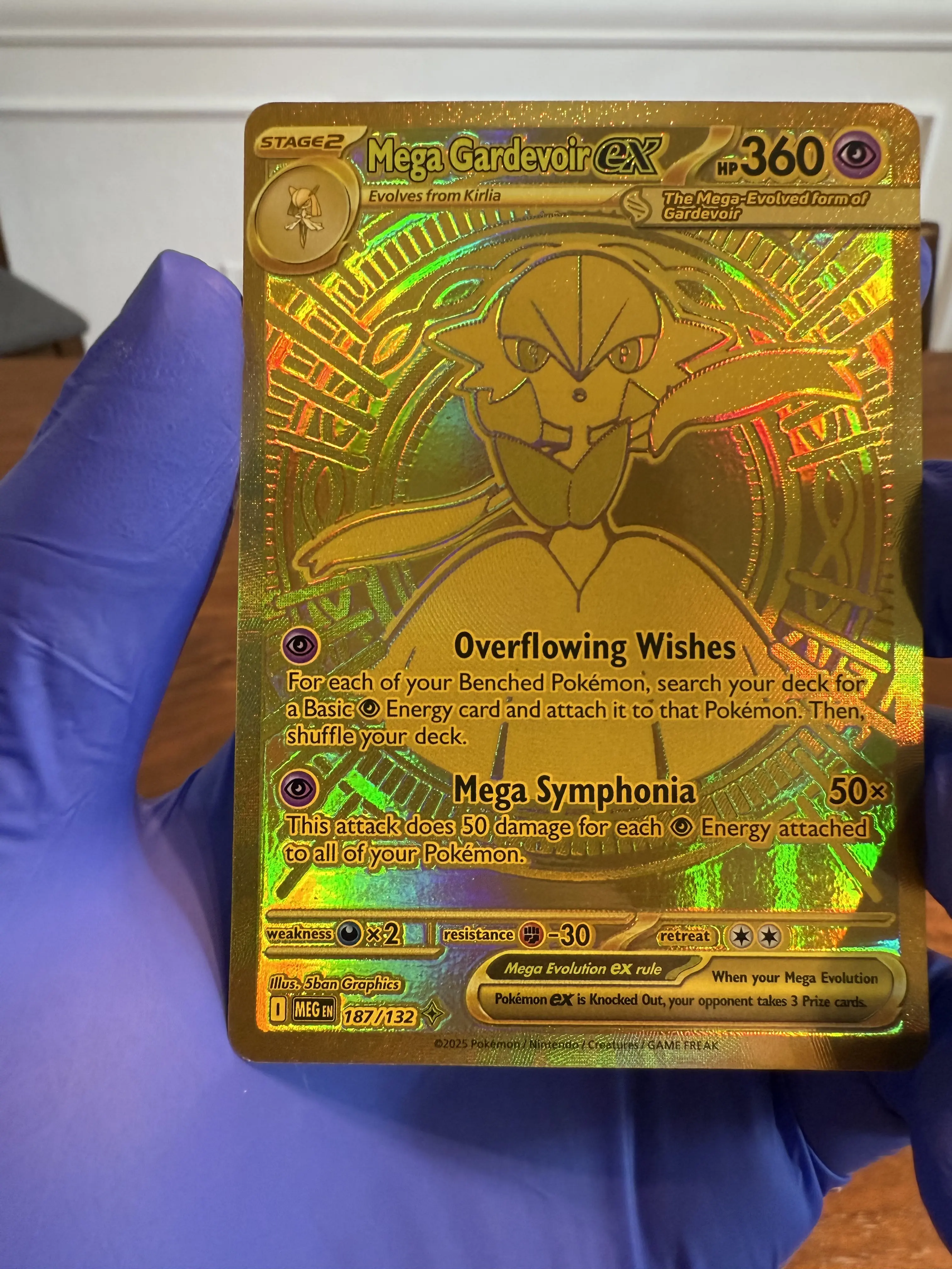 Gardevoir EX Gold: Mega Evolutions