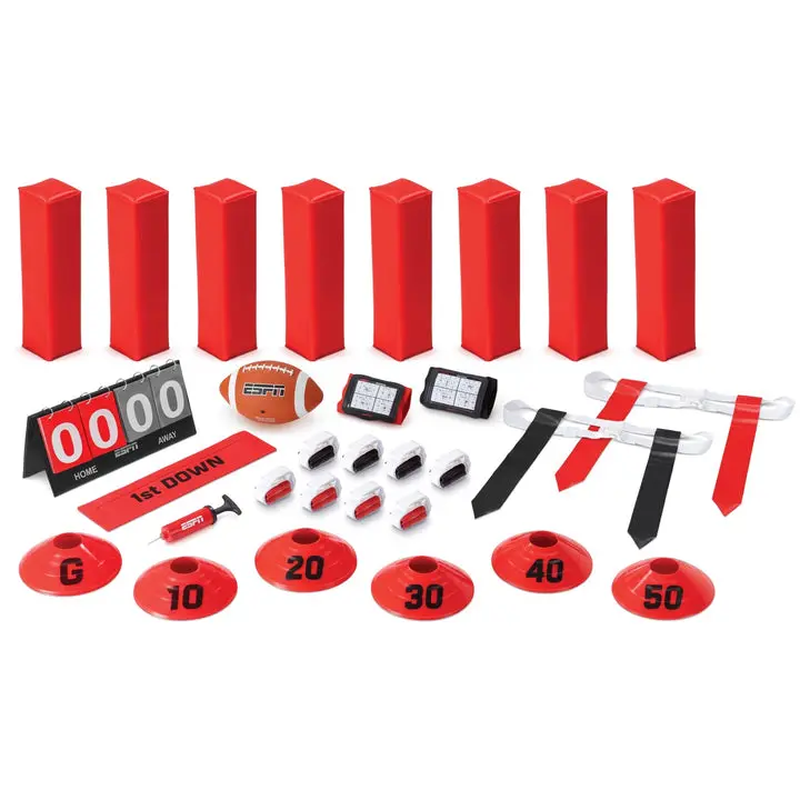 ESPN Football Stadium Experience for Kids Includes Flag Football Accessories