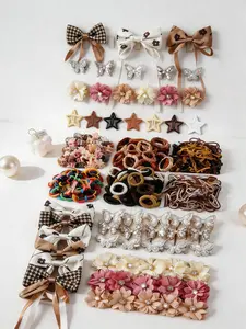 808PCS Women's Hair Accessories Set, Includes Butterfly Clips, Mini Flower Clips, Simple Hair Ties, Perfect for Daily, Gifts, Weddings, Parties#Mother's Day gift Ideas#Hairstyles ideas