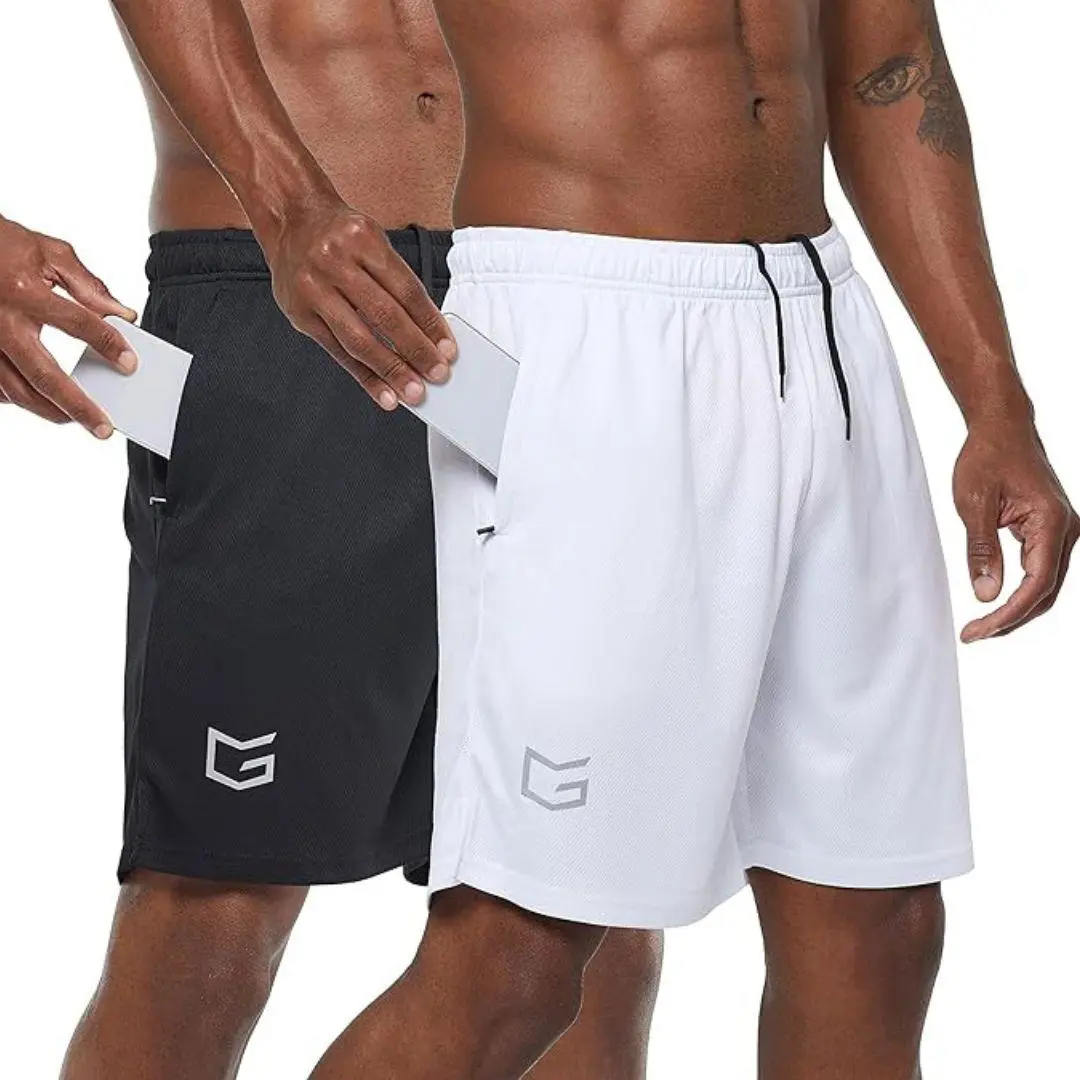 Black+White Shorts